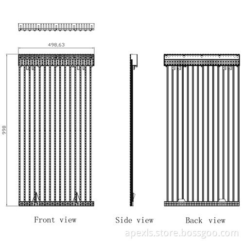 outdoor window video wall